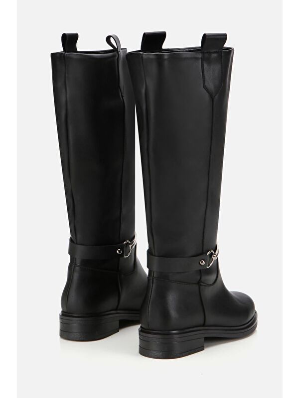 Yaya By Hotiç Kahverengi Yaya By Hotiç Yaya By Kadın Zincir Detaylı Çizme