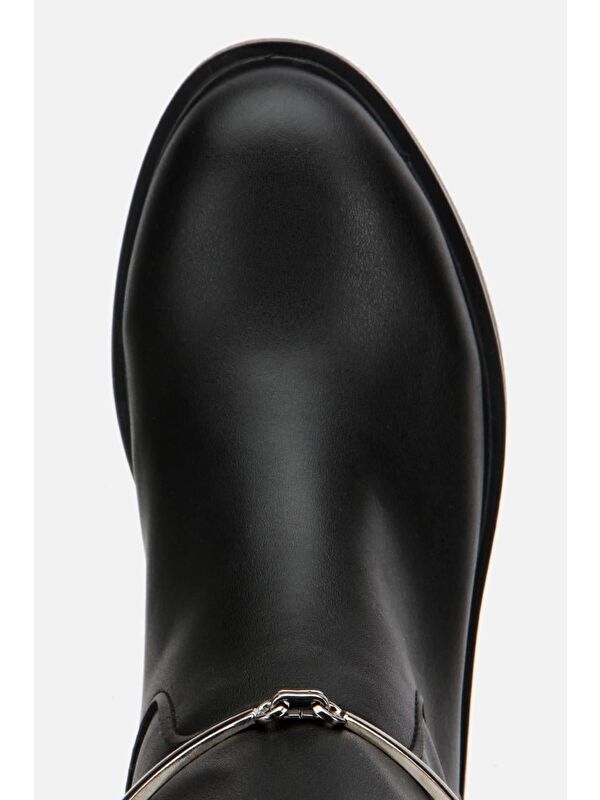 Yaya By Hotiç Kahverengi Yaya By Hotiç Yaya By Kadın Zincir Detaylı Çizme