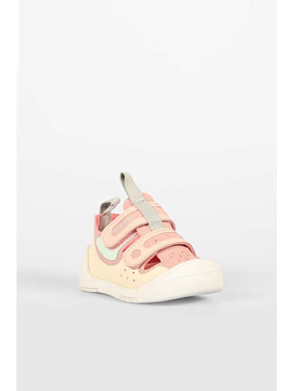 Riga Basic Kız Bebek İlk Adım Pudra Günlük Ayakkabı - Görsel 4