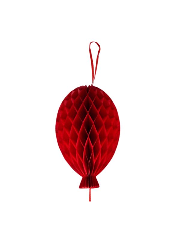 Le Mabelle Kırmızı Petek Balon Parti Süsü