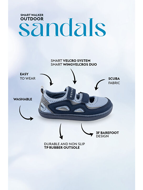 Hopfrög Mavi Hopfrög ⁠smart Walker Outdoor Sandals Duo
