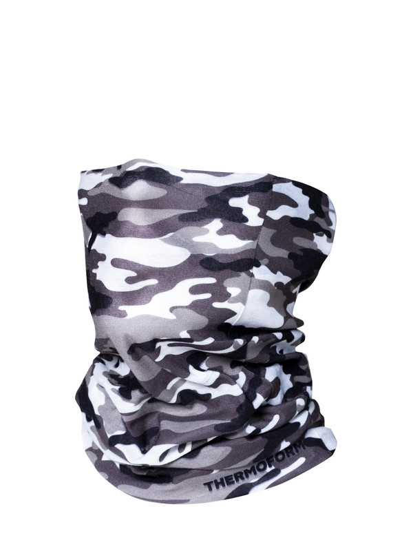THERMOFORM Army Buff Dijital Gri Erkek Boyunluk