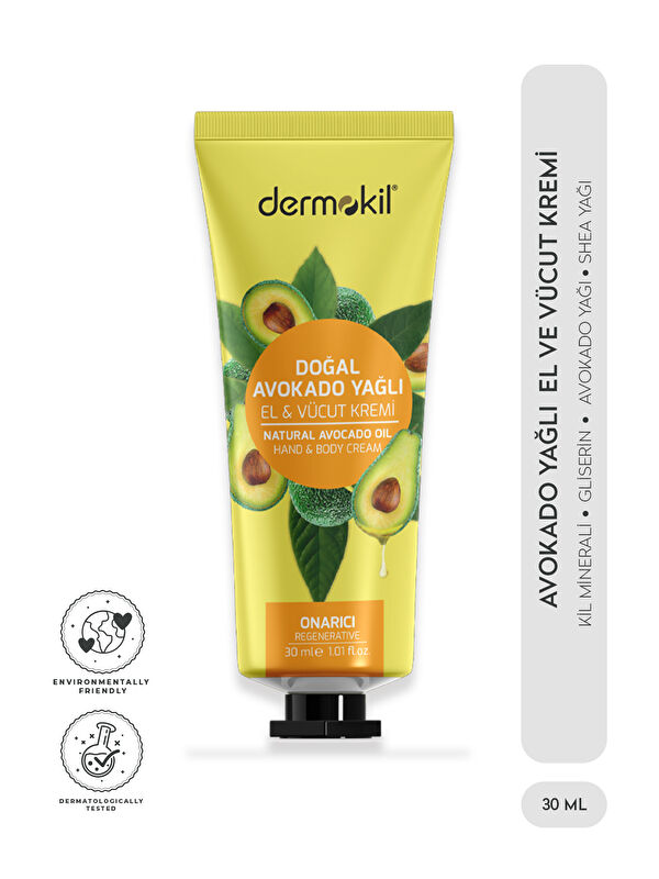 Dermokil Avokado Yağlı El ve Vücut Kremi 30 ml