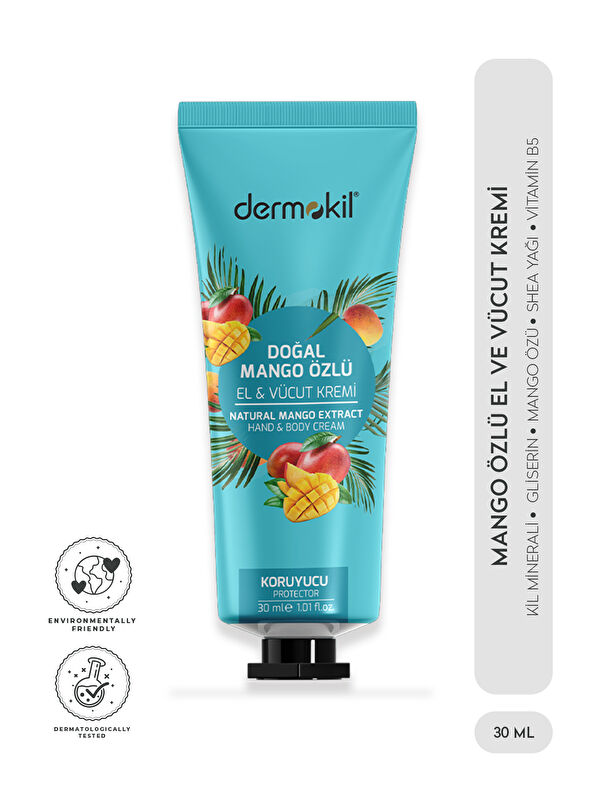 Dermokil Mango Özlü El ve Vücut Kremi 30 ml