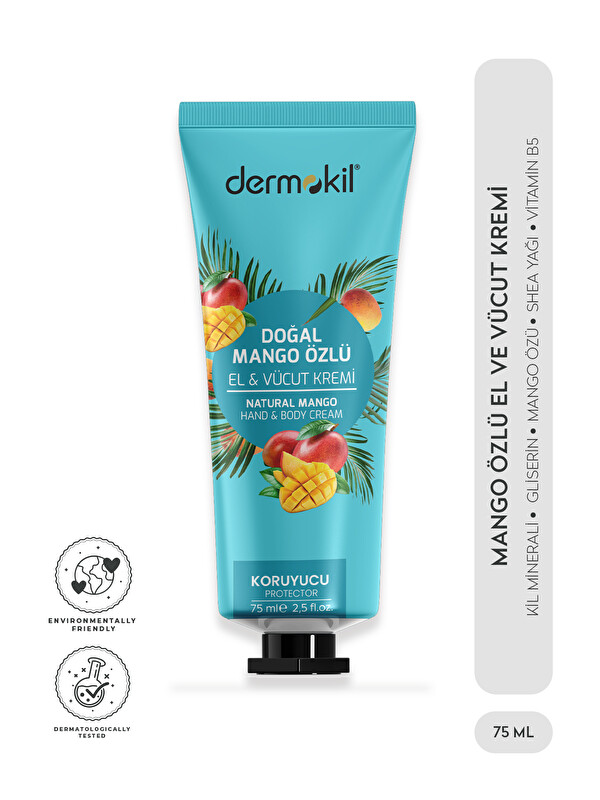 Dermokil Mango Özlü El ve Vücut Kremi 75 ml