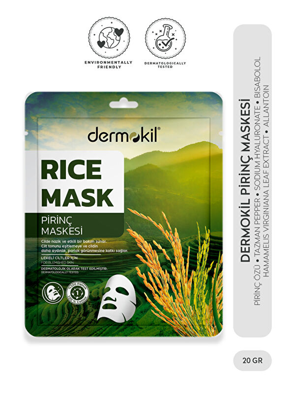 Dermokil Pirinç Maskesi (Lekeli Ciltler İçin) 20 g