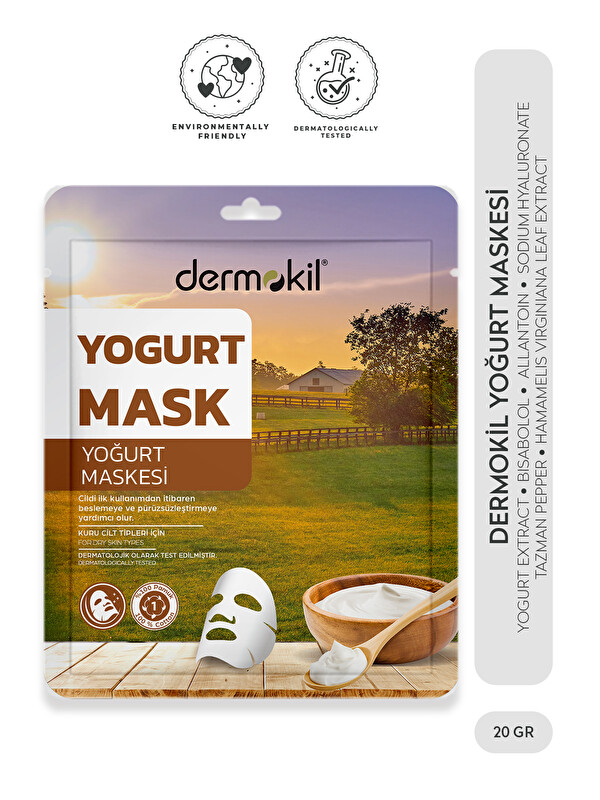 Dermokil Yoğurt Maskesi (Kuru Ciltler İçin) 20 g