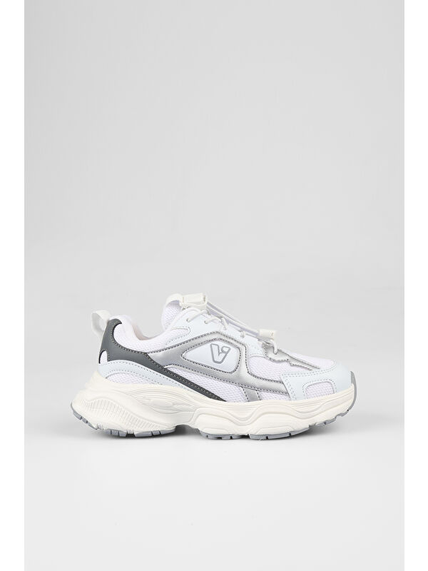 Coffee Basic Unisex Çocuk Beyaz Spor Ayakkabı - Görsel 4