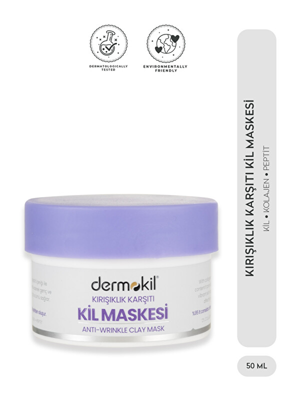 Dermokil Kırışıklık Karşıtı Kil Maskesi 50 Ml