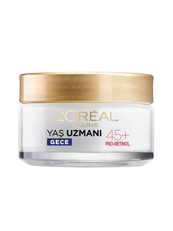 L'Oreal Paris Yaş Uzmanı 45+ Kırışıklık Karşıtı Sıkılaştırıcı Gece Kremi