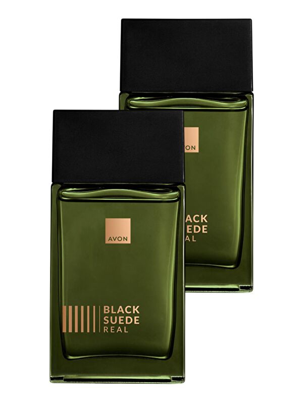 AVON Black Suede Real Erkek Parfüm Edt 100 Ml. İkili Set