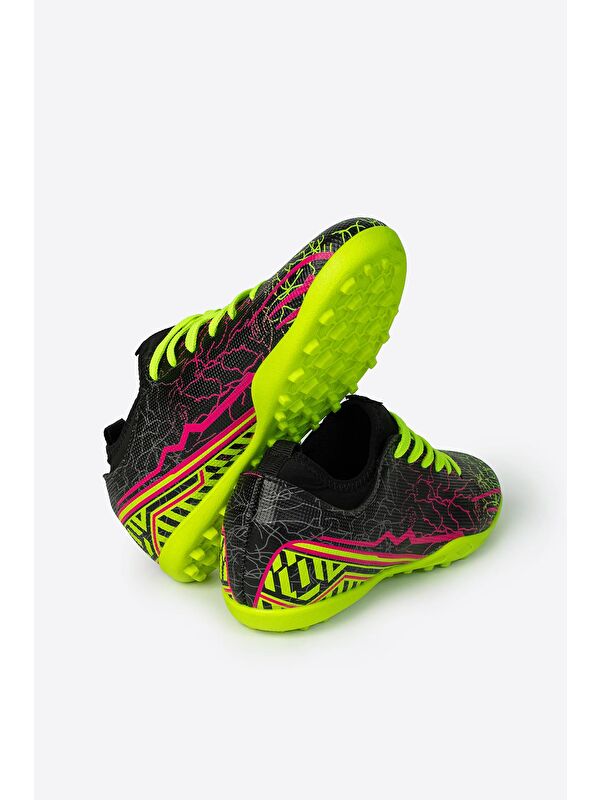 Yuvarlak Burunlu Bağcıklı Desenli Erkek Krampon Ayakkabı - Görsel 4