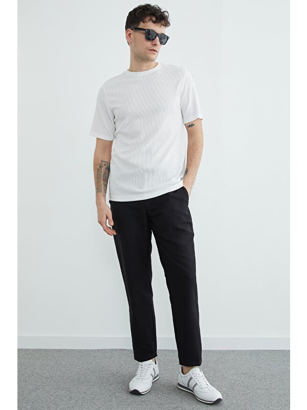 Fullamoda Beli Lastikli Cepli Jogger Pantolon