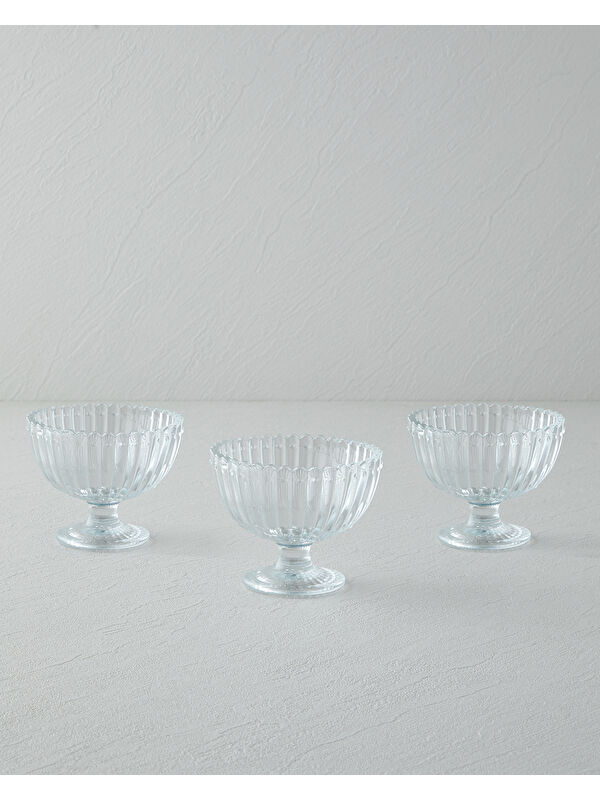English Home Zenith Cam 3'lü Cup 170 ml Şeffaf
