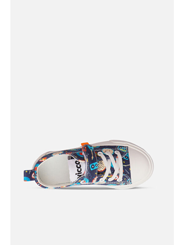 Lee Basic Erkek Çocuk Lacivert Spor Ayakkabı - Görsel 6