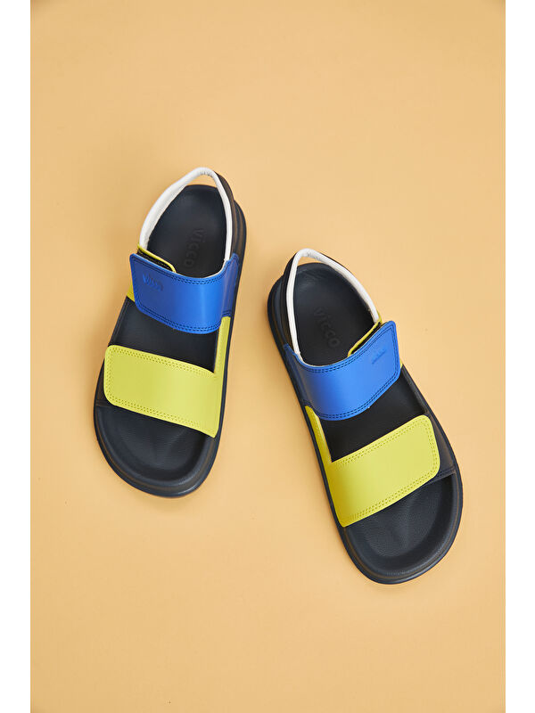 Krixi Hafif Erkek Okul Öncesi Lacivert Sandalet - Görsel 2