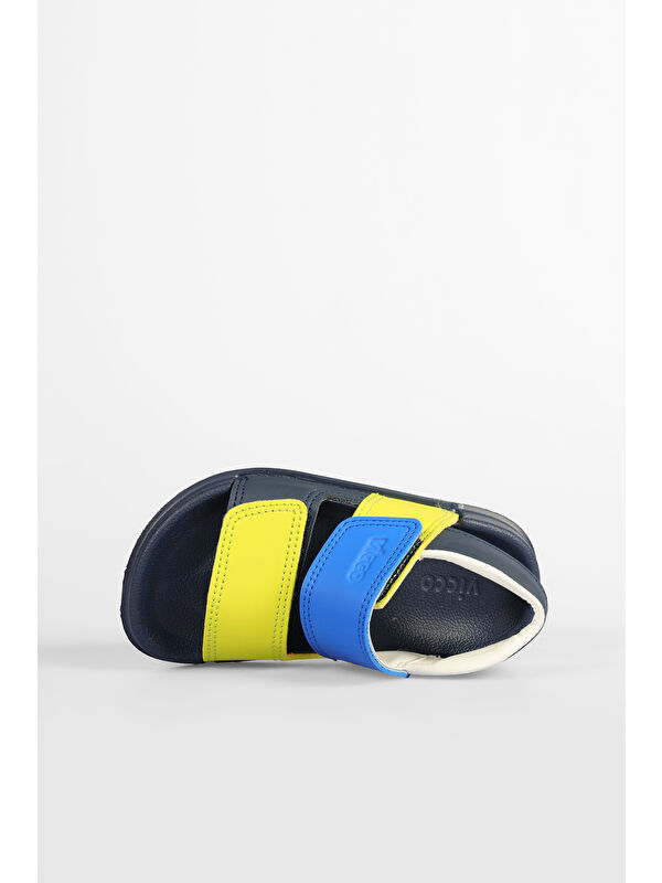 Krixi Hafif Erkek Okul Öncesi Lacivert Sandalet - Görsel 7