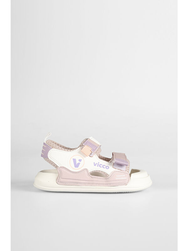 Wonder Hafif Kız Bebek Pudra Sandalet - Görsel 5