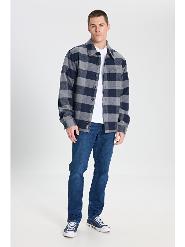 Wrangler Loose Fit Rahat Kesim Çok Renkli Sherpa Oduncu Gömlek