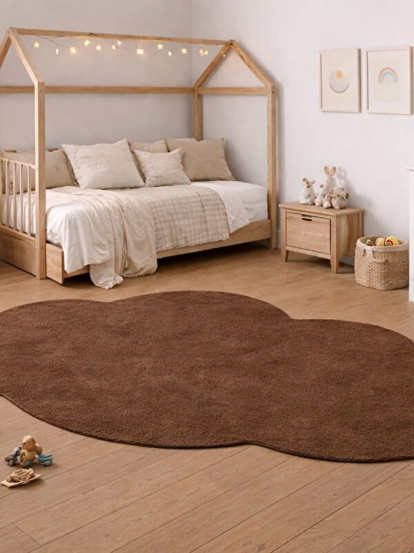 Jassrug Halı 80X150 Bulut Kahverengi KAHVERENGI