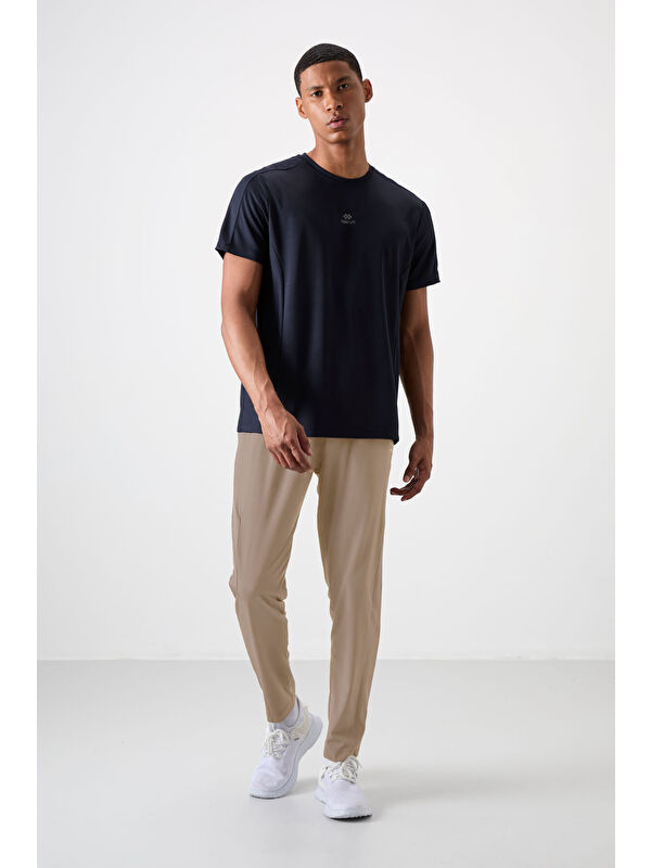 Tommylife Bej Polyester İnce Yumuşak Comfort Fit Erkek Eşofman Alt - 82119