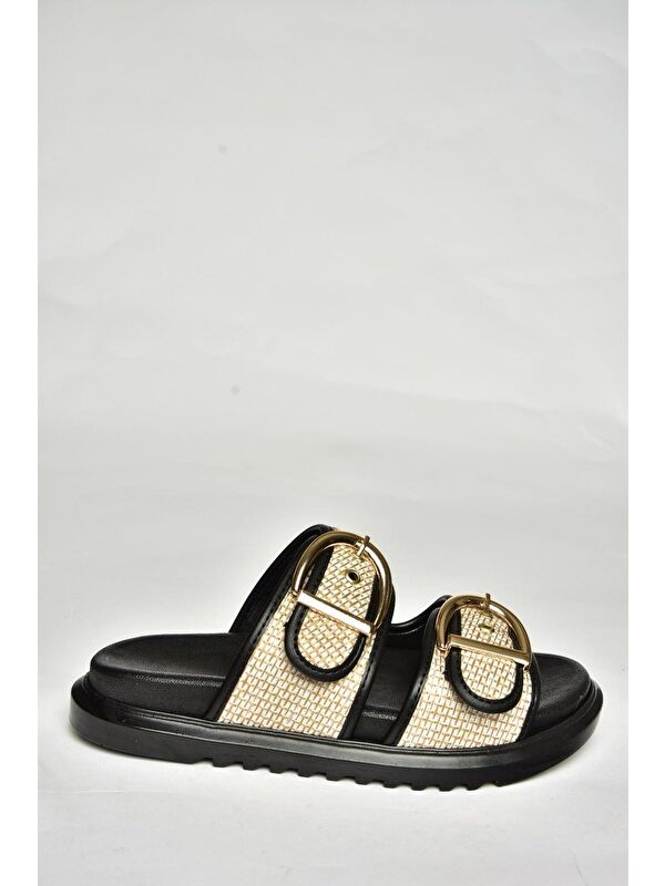 Siyah Kadın Terlik U7257920 - Görsel 2