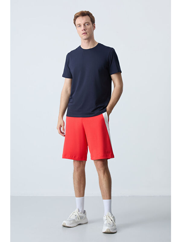 Tommylife Fiesta Pamuklu Kalın Yumuşak Dokulu Standart Fit Basic Erkek Şort  - 81280