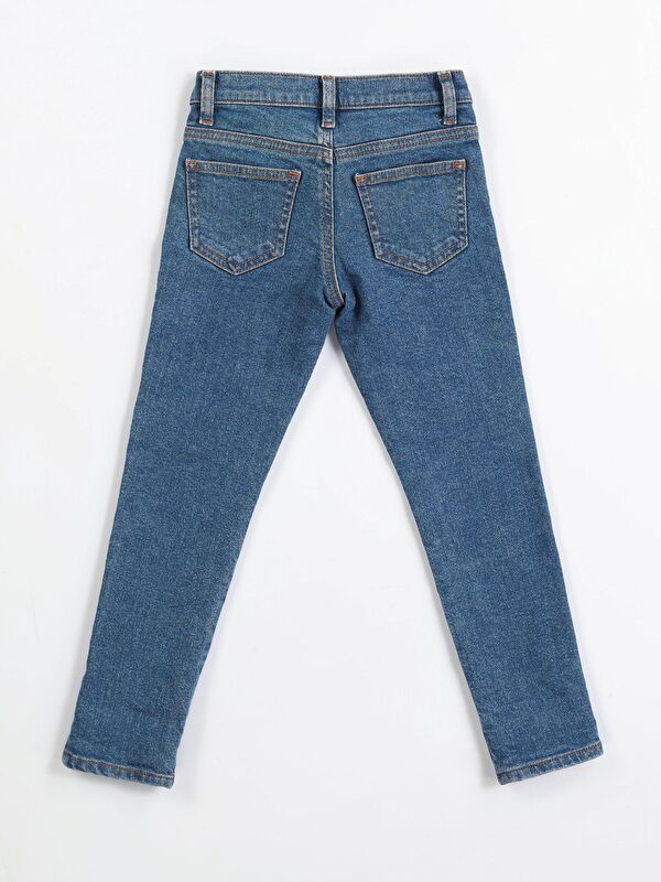Casabony Black Cat Kız Çocuk Denim Pantolon