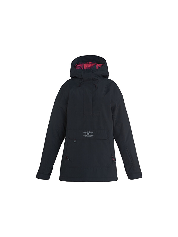 Dc Savvy Anorak Kadın Siyah Snowboard Ceketi