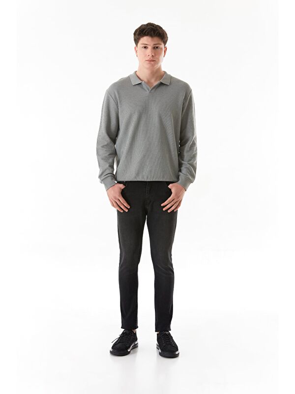 Fullamoda Fermuarlı Skinny Jean Pantolon