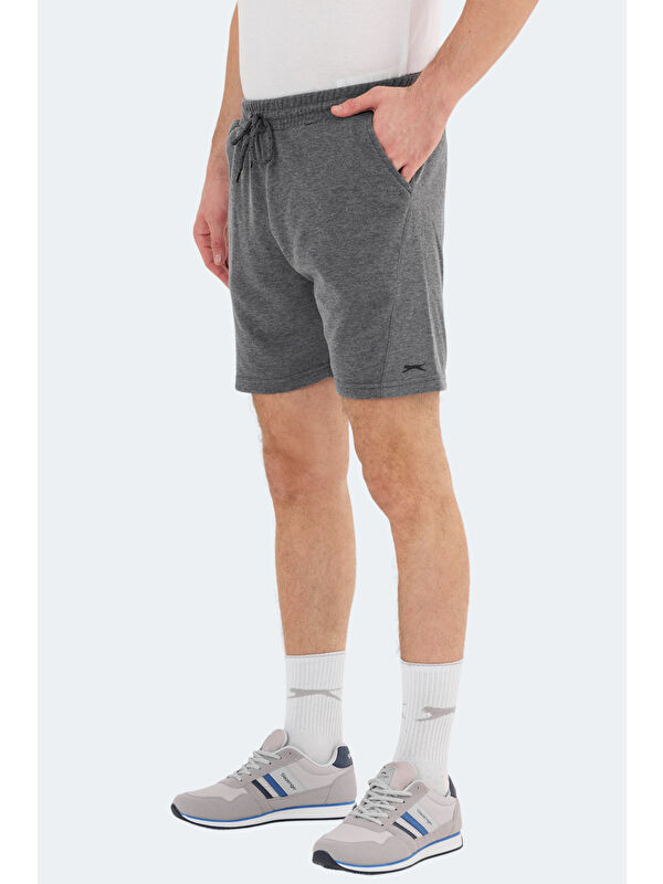 SLAZENGER NASTYA IN Erkek Cepli Koyu Gri Şort