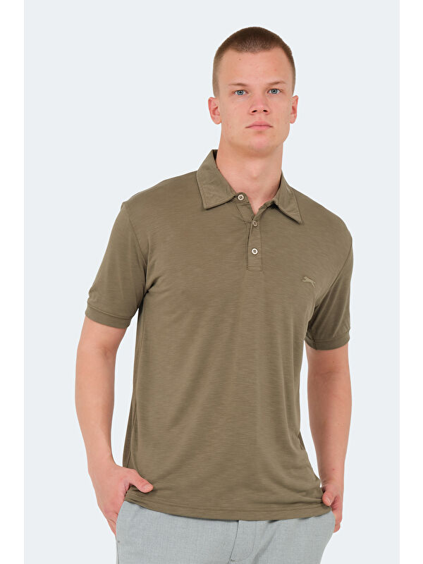 SLAZENGER Polo Yaka Kısa Kollu Erkek Tişört