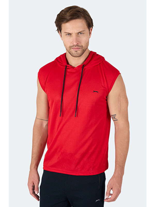 SLAZENGER RAG Erkek Tişört Kırmızı