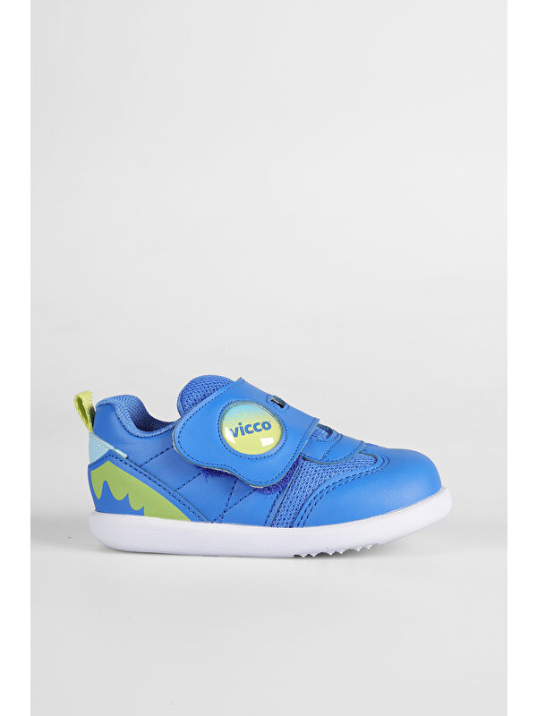 Donut Basic Erkek İlk Adım Saks Mavi Sneaker - Görsel 2