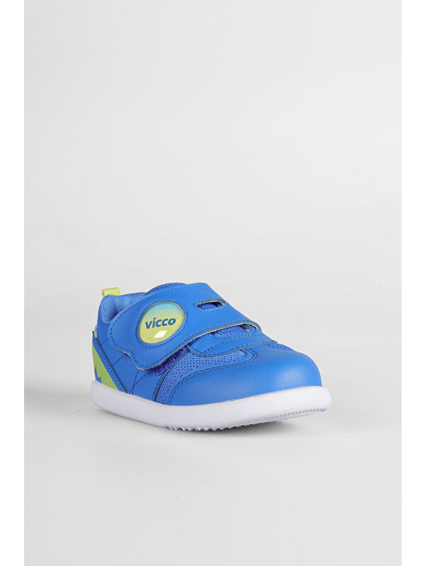 Donut Basic Erkek İlk Adım Saks Mavi Sneaker - Görsel 4