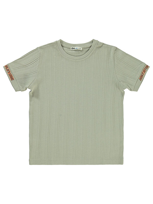 Civil Boys Erkek Çocuk Tişört 10-13 Yaş Soft Gri