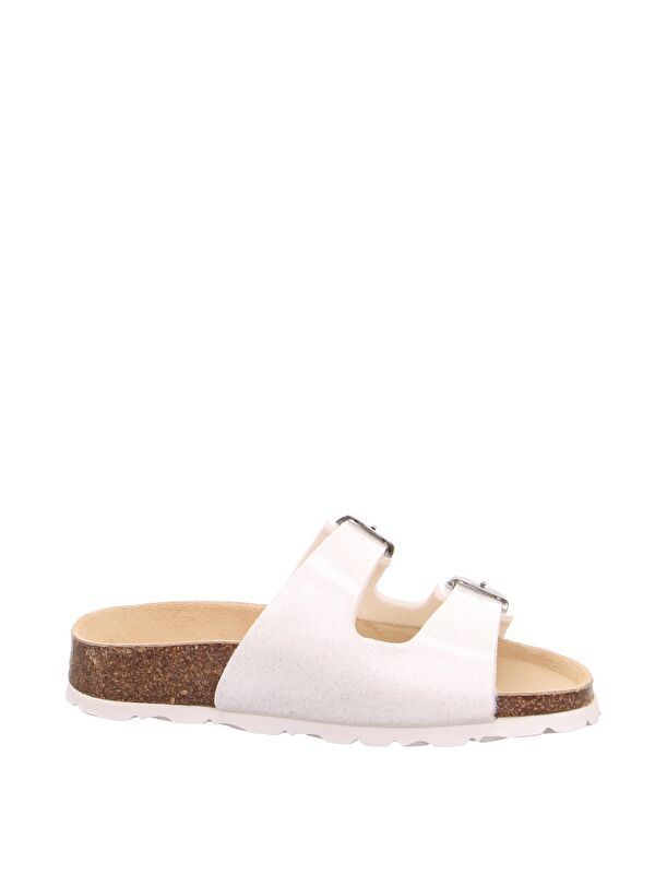 BIOS Beyaz Kız Çocuk Terlik - Görsel 7