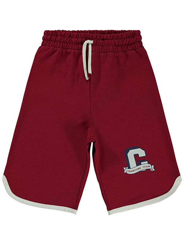 Civil Boys Erkek Çocuk Kapri 10-13 Yaş Bordo