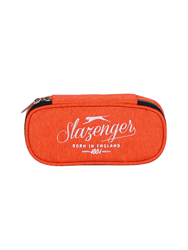SLAZENGER 21198 Unisex Çocuk Turuncu Kalem Çantası