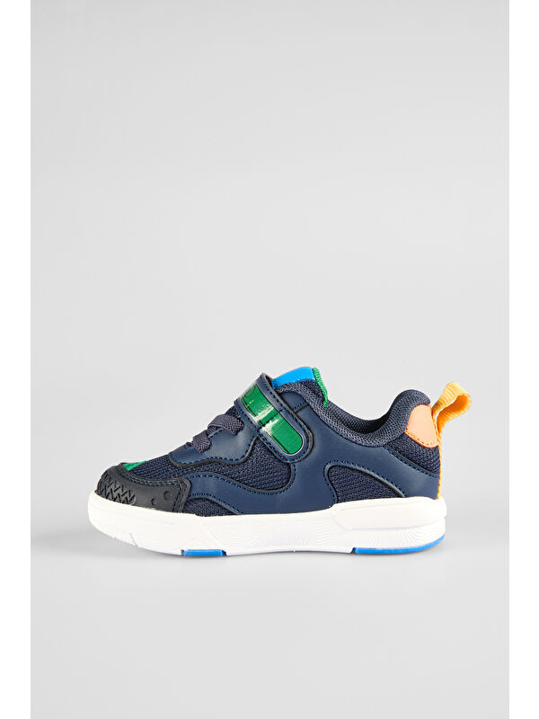 Repair Baskılı Erkek Bebek Lacivert Sneaker - Görsel 3