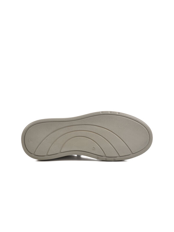 Beyaz Lastik Bağcıklı Erkek Casual Ayakkabı 404 M - Görsel 6