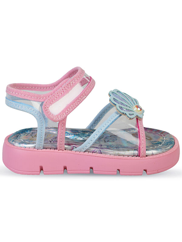 Civil Girls Kız Çocuk Sandalet 21-25 Numara Pembe