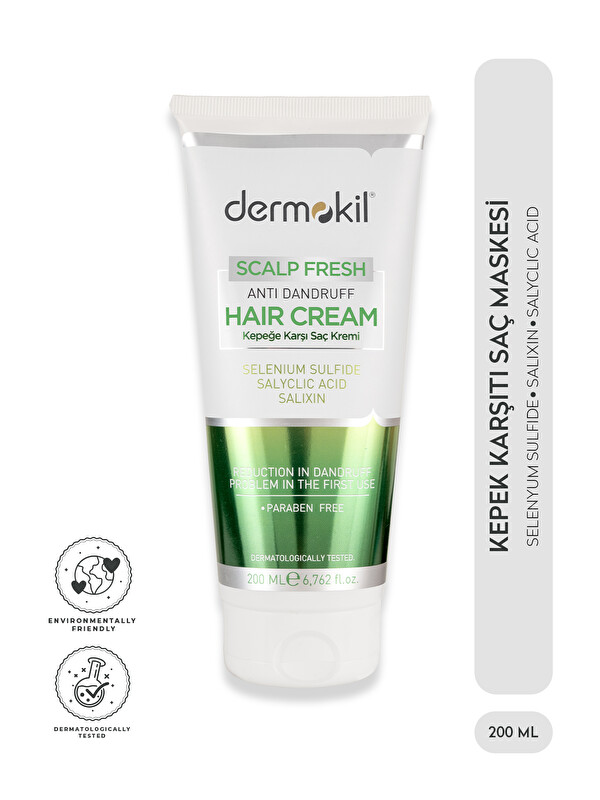 Dermokil Kepeğe Karşı Etkili Saç Bakım Kremi 200 ml