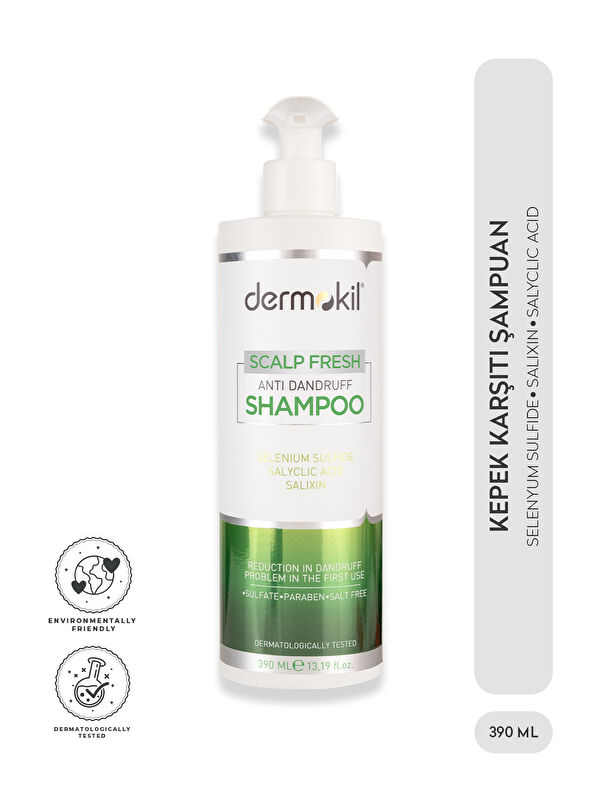Dermokil Kepeğe Karşı Şampuan 390 ml