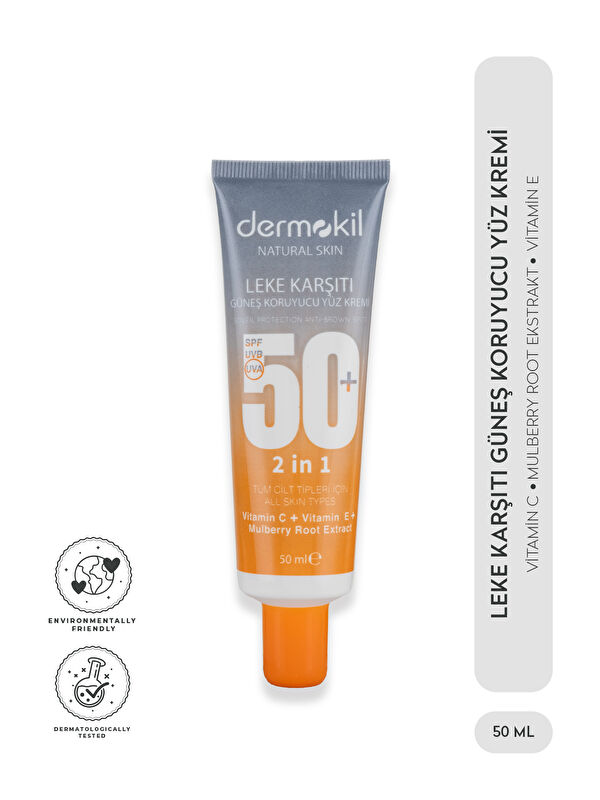 Dermokil Leke Karşıtı Güneş Leke Kremi SPF 50+ 50 ml