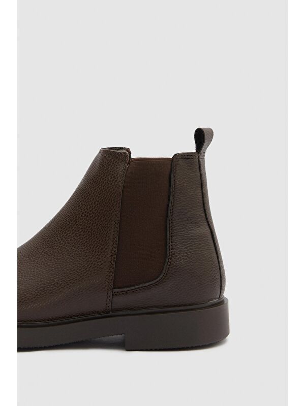 Twn Kahverengi Kışlık Chelsea Bot - Görsel 4