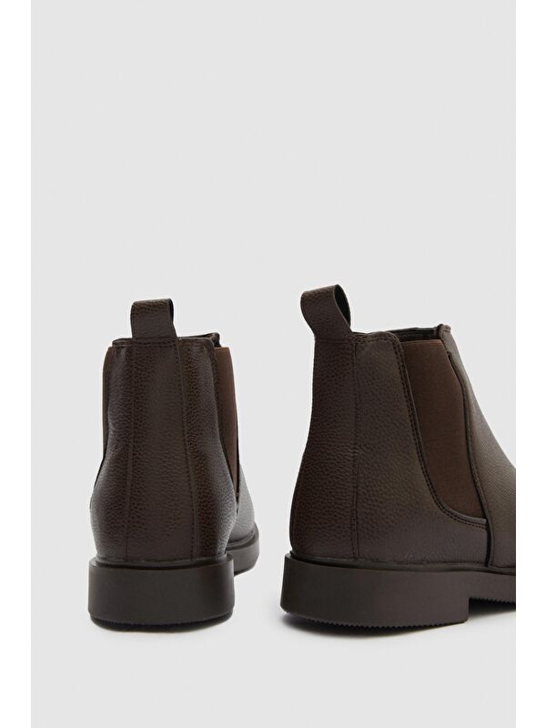 Twn Kahverengi Kışlık Chelsea Bot - Görsel 5