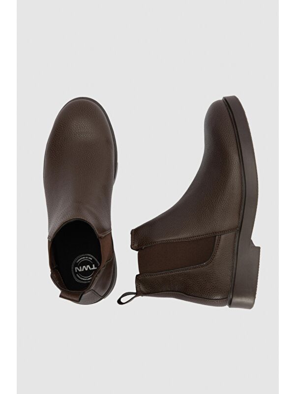 Twn Kahverengi Kışlık Chelsea Bot - Görsel 6