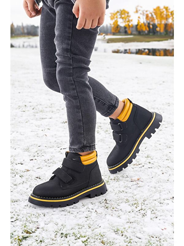 Cırtlı Erkek Çocuk Bot Ayakkabı Arz 3340 - Görsel 3