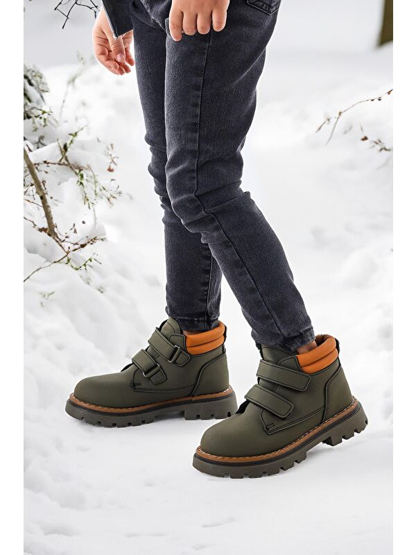 Cırtlı Erkek Çocuk Bot Ayakkabı Arz 3340 - Görsel 3